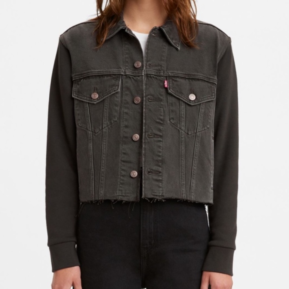 Levi’s Ex-Boyfriend Hybrid Trucker Jacket